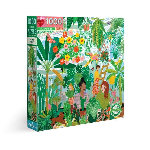 Eeboo 1000 Piece Puzzle for Adults or Kids, Colorful Design Jigsaw Puzzles