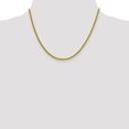 thumbnail image 2 of 14k Yellow Gold 18 Inch 2.2mm Franco Chain Necklace Pendant Charm, 2 of 9