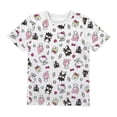 thumbnail image 3 of Playera Casual Hello Kitty & Friends para Niña Manga Corta Blanca Rosa Talla 4, 3 of 3