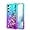 Teal/Purple, variant on for Galaxy S23 Case,Samsung S23 Case,with HD Screen Protector,Gradient Quicksand Glitter Liquid Floating Waterfall Durable Girls Cute Phone Case for Samsung Galaxy S23 (Teal/Purple)