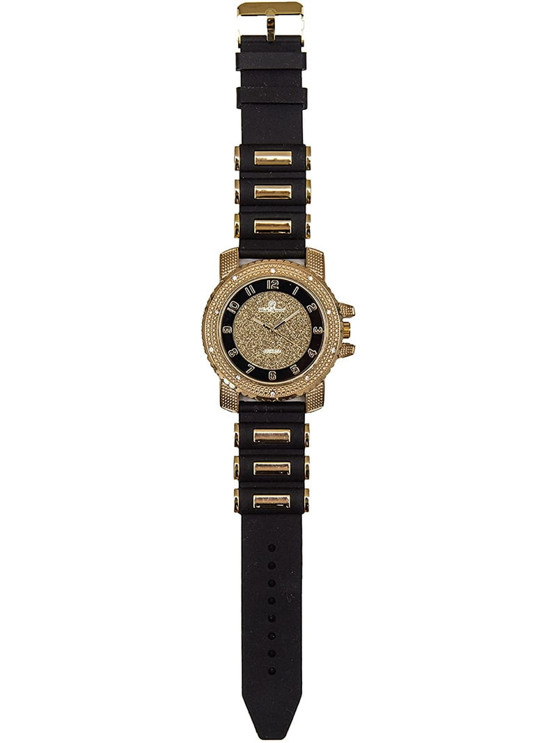 Charles Raymond Iced Oversized Hip Hop Bullet Rubber Band Mens