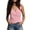 Pink, variant on Tank Tops for Women Comfortable V Neck Sleeveless Casual Wrap Side Beach Tops Summer Vacation Shirts
