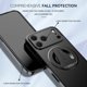thumbnail image 4 of For iPhone 17 Pro Case Compatible with MagSafe Hidden Kickstand Skin-Feel Matte PC TPU Phone Back Co, 4 of 5