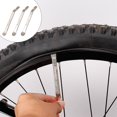 thumbnail image 3 of de herramientas de reparación de extracción de neumáticos de barra de palanca de neumáticos de cambio de cucharas de neumáticos de bicicleta Plata Cola Palanca de neumático de bicicleta, 3 of 6