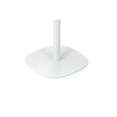 thumbnail image 6 of Liki 28 Inch Bistro Dining Table- Round Top and Base- Modern White Metal, 6 of 6