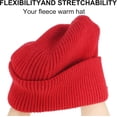 thumbnail image 5 of YooGuoGuo Three Layers of Cuffs Knit Beanies Hats Men Mens Warm Winter Beanie Hats., 5 of 8