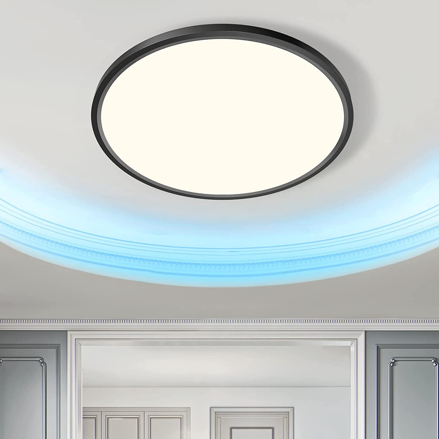 OTREN LED Ceiling Light Round 48W, 4800LM Urtra-Thin