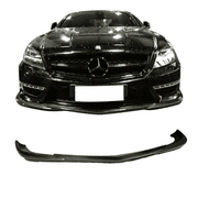Ikon Motorsports Compatible with 12-14 Benz W218 Sedan CLS63 AMG GH Style Front Bumper Lip Carbon Fiber 2012 2013 2014