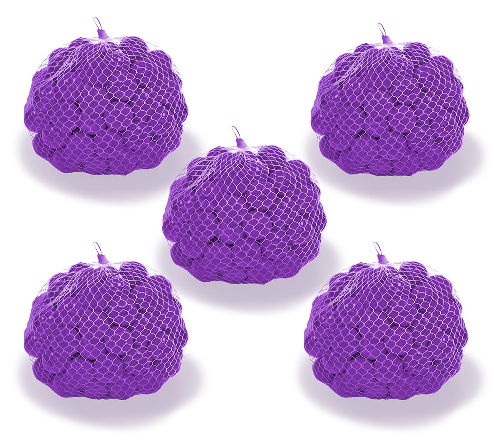 Upper Bounce® Crush Proof Plastic Trampoline Pit Balls 500 Pack - Purple