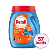 Persil Ultra Pacs Advanced Clean Oxi+Odor Power Laundry Detergent, 57 count
