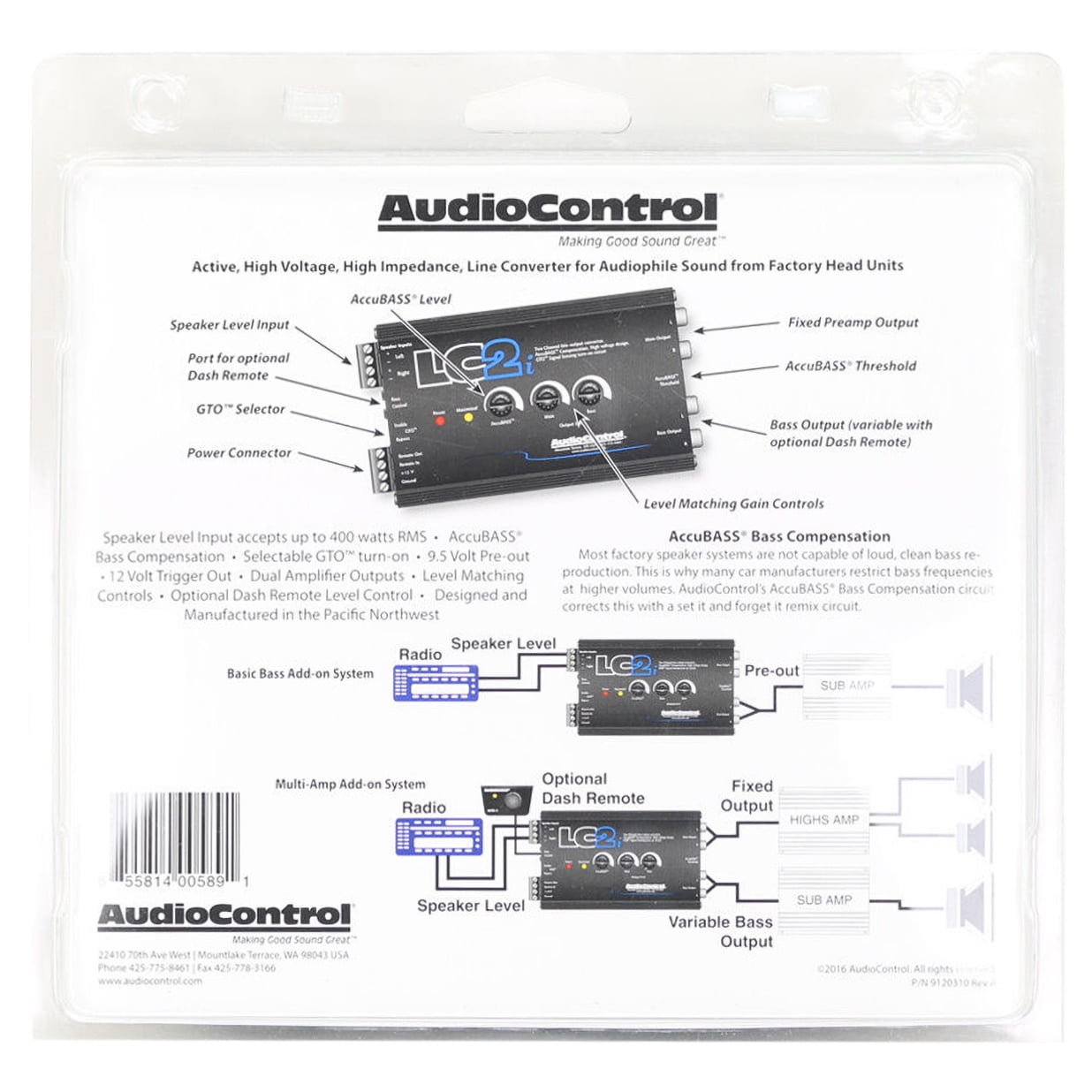 Esquema de Fiação Lc2i para Conexões de Áudio