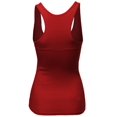 thumbnail image 2 of FashionOutfit Women's Casual Racer Back Front Pocket Tops, 2 of 3