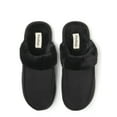 thumbnail image 4 of Dearfoams Cozy Comfort Women's Microsuede Moc Toe Scuff Slippers, 4 of 7