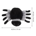 thumbnail image 3 of Muñeco de peluche de araña de Halloween, araña de peluche, accesorio de felpa para Halloween, decoración de Halloween, 3 of 6