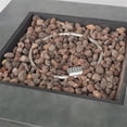 thumbnail image 4 of Afuera Living Contemporary 33" Square Fire Pit in Concrete, 4 of 14