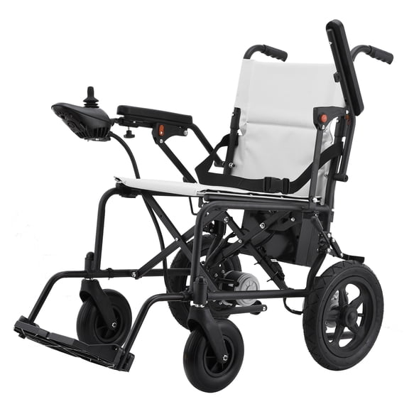 Lightweight Foldable Electric Wheelchair for Seniors, 500W Motor Power, 12 mi Cruise Range
