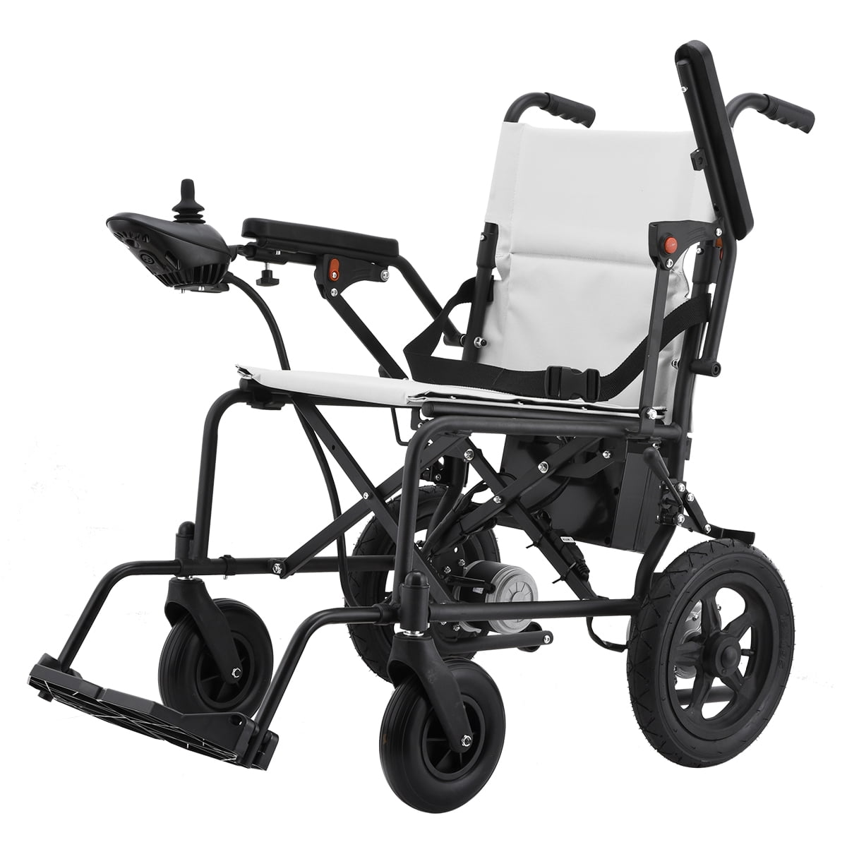 Lightweight Foldable Electric Wheelchair for Seniors, 500W Motor Power, ONLY 40LBS