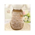 thumbnail image 3 of Topumt Pets Dog Warm Knit Sweater Puppy Coat Jacket Chihuahua T-Shirt Clothes Apparel, 3 of 3