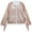 Rose Gold, variant on Avtoify Girls Jacket Casual, Girls Fall Jacket Lightweight Leisure, 3-10 Years Old Children's Fashion Solid Color Fringed Sequin Zip Long-Sleeved Hooded Leisure Jacket