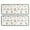 White Fairy Castle, variant on Kitchen Rugs Sets Of 2,White Fairy Castle Pattern Anti Fatigue Kitchen Mat Rugs Non Slip Washable,Decorative Kitchen Floor Mats for Kitchen,Sink,Laundry,17"x47"+17"x47"
