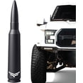 thumbnail image 1 of Antena EcoAuto 50 Cal Bullet de 14 cm, color negro mate, 1 of 8
