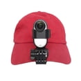 thumbnail image 2 of Baseball Hat Clip for Insta360 Go 3/3S, Vertical & Horizontal Adjustable Baseball Cap Backpack Mount Bracket Fixing Bracket for Insta 360 Go 3S Accessories, 2 of 9