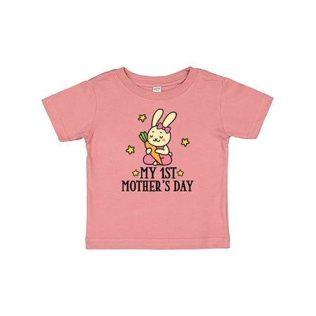 

Inktastic 1st Mothers Day Outfit Girls Gift Baby Girl T-Shirt