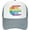 C235, variant on LGBT Pride Month Mesh Hat Rainbow Sunflower Kindness Trucker Hat Gay Pride Lesbian Love Cap for Men Women Black