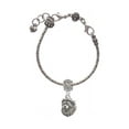 thumbnail image 2 of Delight Jewelry Silvertone Small Lion - Mascot Lord Guide Me Charm Bead, 2 of 4