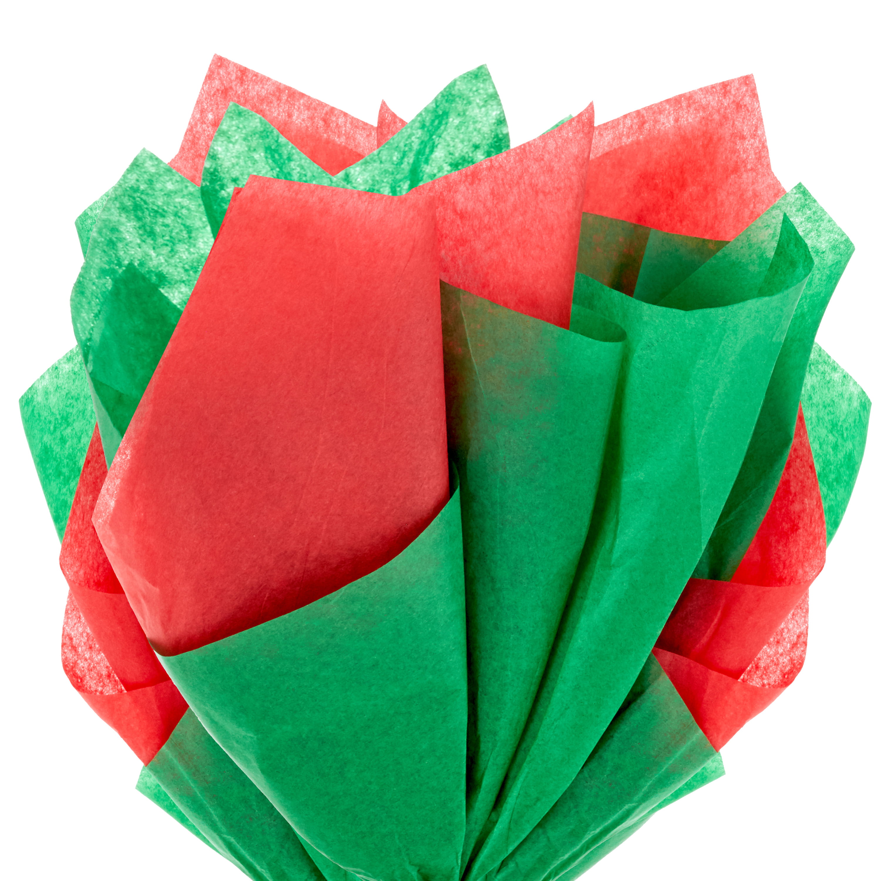 160 Pcs Red and Green Colored Tissue Paper for Gift Wrapping Bags, 15x20,  PACK - Harris Teeter