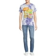 thumbnail image 2 of Nickelodeon Men's & Big Men's Nick Toons Tie Dye Graphic Print T-Shirt, 2 of 5