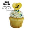 thumbnail image 3 of The Shining Poster Logo Heart Love Cupcake Picks Toppers Decoration Set of 6, 3 of 7
