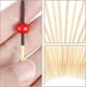 thumbnail image 2 of Cocktail Decorative Toothpicks Fruit Sticks Party Supplies - Red Black - 200 Pieces, 2 of 3