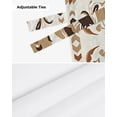 thumbnail image 6 of Indian Abstract Flower Kitchen Curtains Balcony Adjustable Roman Blinds Small Short Curtain for Living Room, 6 of 6
