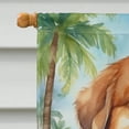 thumbnail image 3 of Tibetan Mastiff Luau House Flag, 3 of 7