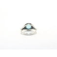 thumbnail image 3 of Heaven Crafts 925 Sterling Silver Aqua Chalcedony Ring Cocktail Jewelry Silver Designer Ring For Women Gift Item, 3 of 4