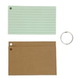 thumbnail image 1 of koolsoo Lined Paper Refills Memo Pads Home Office Supplies Narrow Ruled Writing Pads Light Green, 1 of 9