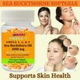 thumbnail image 6 of Nikoni Organic Sea Buckthorn Oil Omega-7 Antioxidant Support Vegan Softgels 240 Count, 6 of 10