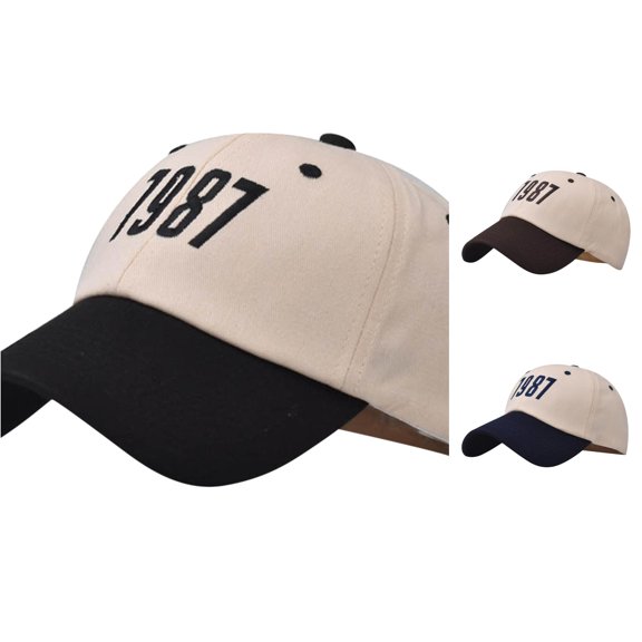 XIAOCHA Mens Number Embroidered Baseball Cap Outdoor Daily Ball Hat,Black