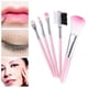 thumbnail image 3 of Set de brochas de maquillaje de 5 piezas - Cerdas supersuaves, mangos resistentes, versátiles para base, sombra de ojos y corrector, 3 of 8