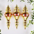 thumbnail image 5 of 12/15/20cm Christmas Decorations Color Gourd Hanging Home Decor 2023 New Year Craft Pendant Christmas Tree Water Drop Pendant, 5 of 5