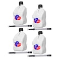 thumbnail image 1 of VP Racing 5.5 Gal Motorsport Racing Liquid Utility Jug, White (4 Set), 1 of 9