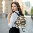 thumbnail image 6 of Cute Lion Face in Sunglasses Conches Travel Laptop Backpack Casual Daypack Lightweight Bookbag Compartment for Business, 6 of 7