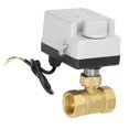 thumbnail image 2 of Motorized Ball Valve Electrical 2 Way Normally Closed Manual Automatic DN20 DC12V~24V, 2 of 5