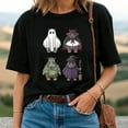 thumbnail image 2 of Funny Hippo Ghost Witch Zombie Halloween Costume Boys Girls T-Shirt, 2 of 5