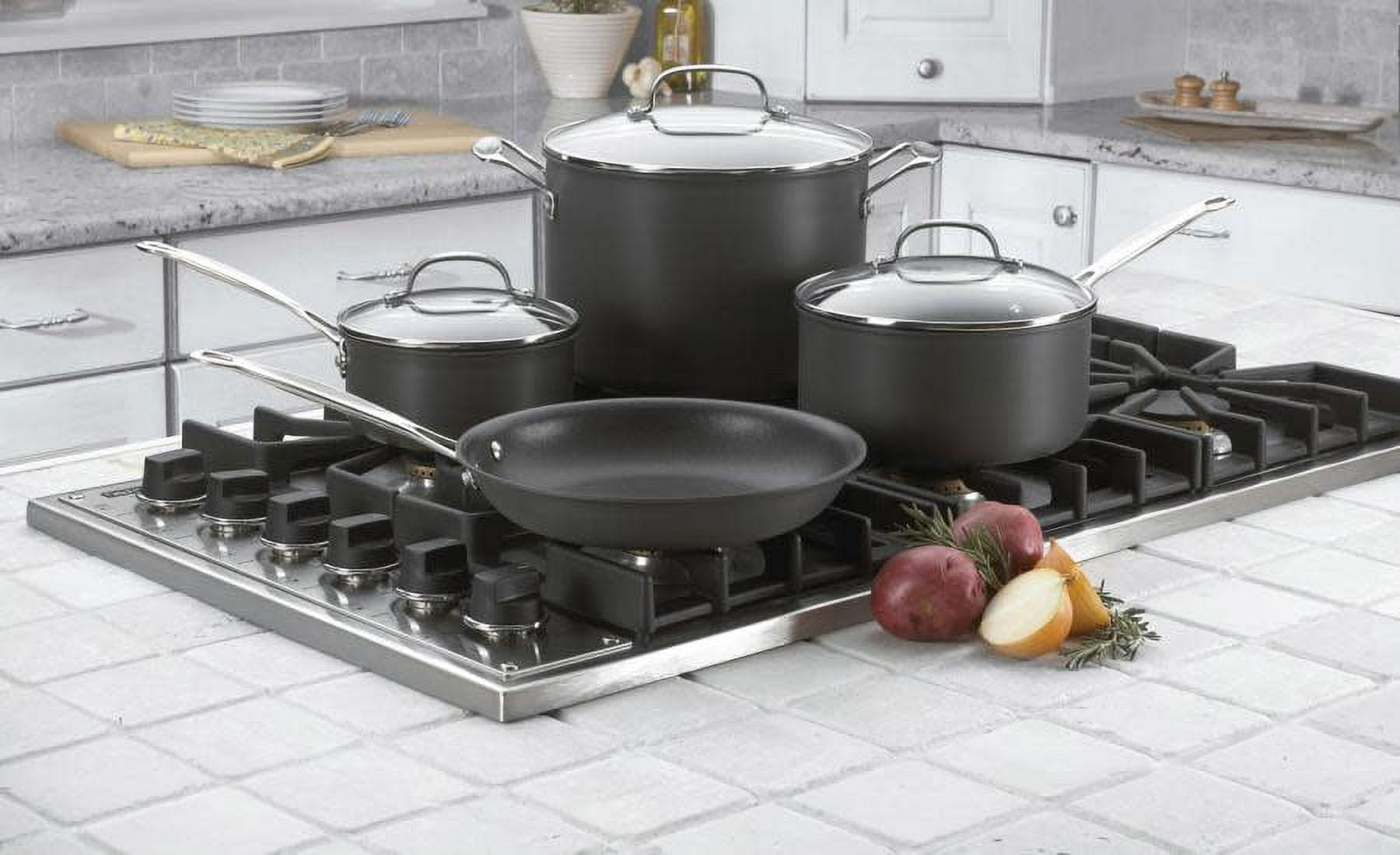 Cuisinart 667P1 Chef's Classic Nonstick Hard Anodized 7 Piece Set