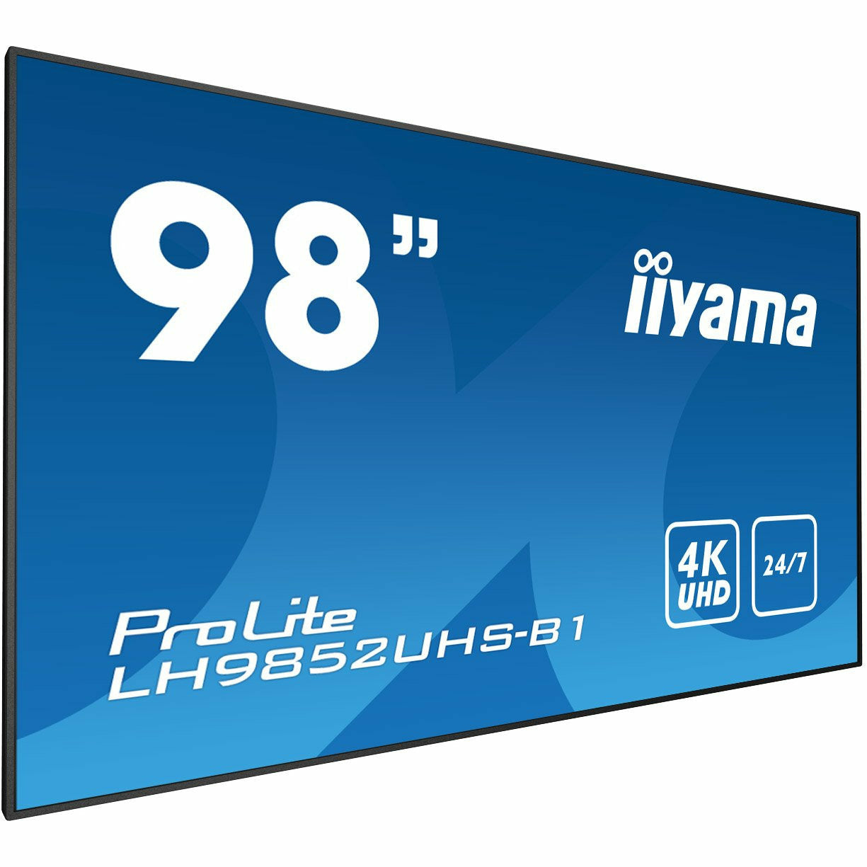 iiyama ProLite LH9852UHS-B1 98" 4K Professional Digital Signage 24/7 LFD - image 2 of 19