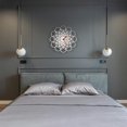thumbnail image 3 of Ardeola - Rings White - 16 in Classic Traditional Modern Wall Clock, 3 of 9