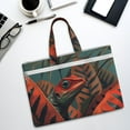 thumbnail image 6 of Pofeuu Colorful Reptile And Leaves Print Laptop Bag Carrying - Computer Bag Laptop Case Shoulder Slim Work Travel, 6 of 8