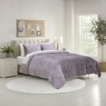 thumbnail image 3 of Lemon Tree Lilith Twin Mauve Quilt Set, 3 of 3